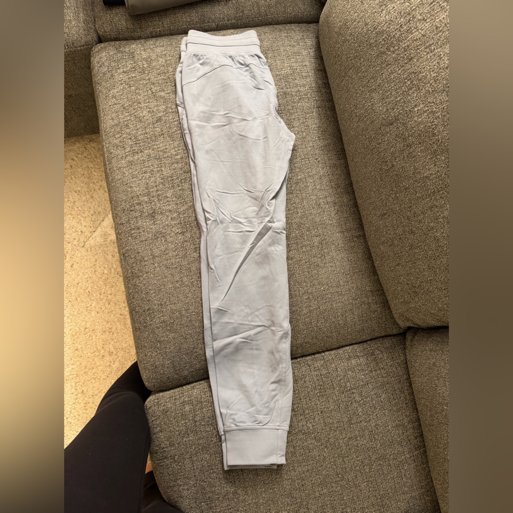 Lululemon Athletica Light Gray/Blue Joggers 28”